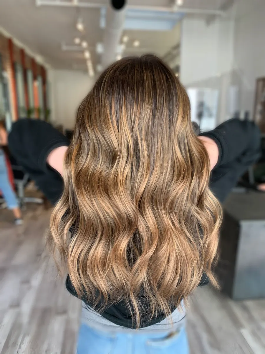 Hair color and balayage at Patrick Evan Salon, San Francisco