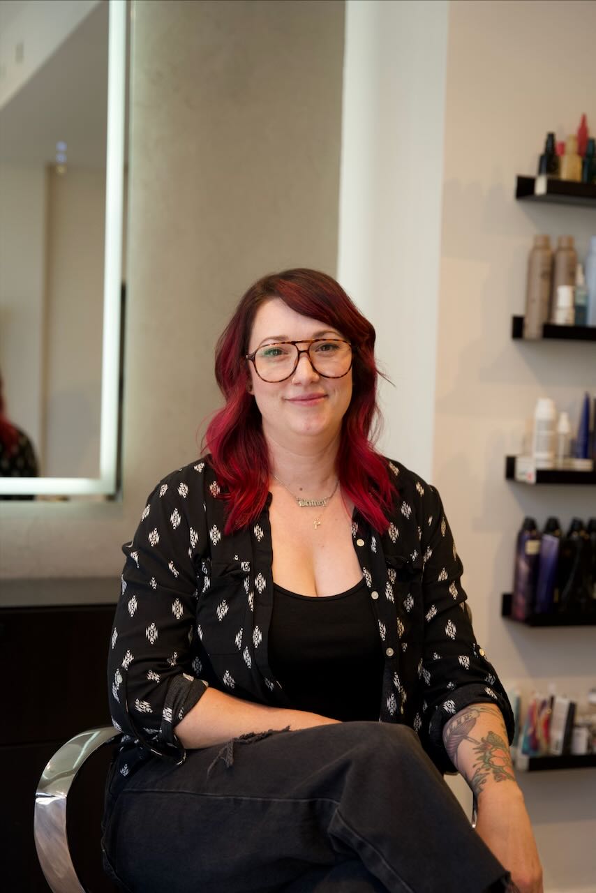 Britney Araquistan, haircut specialist at Patrick Evan Salon, San Francisco