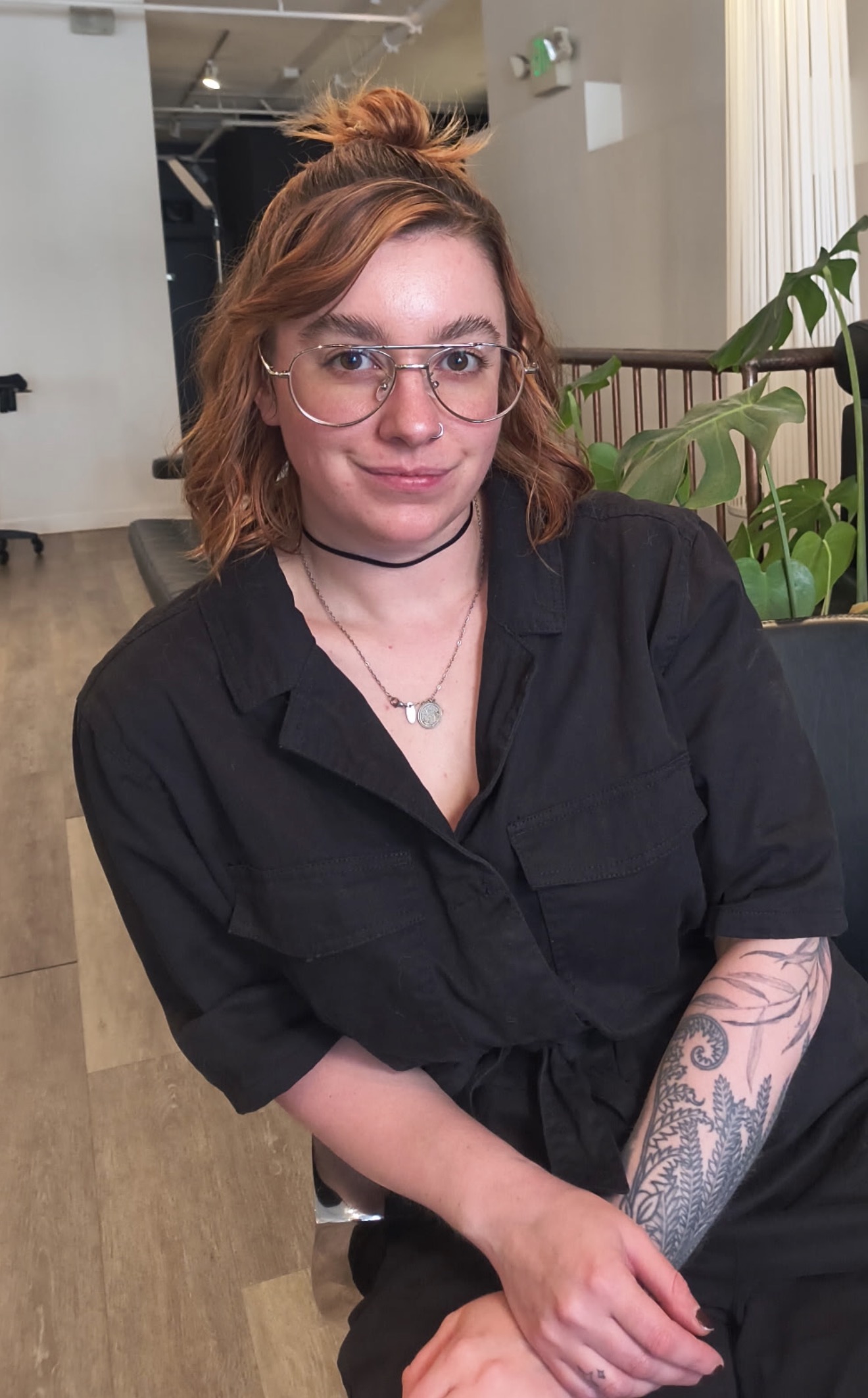 Tess Maurer, cutting instructor at Patrick Evan Salon Academy, San Francisco